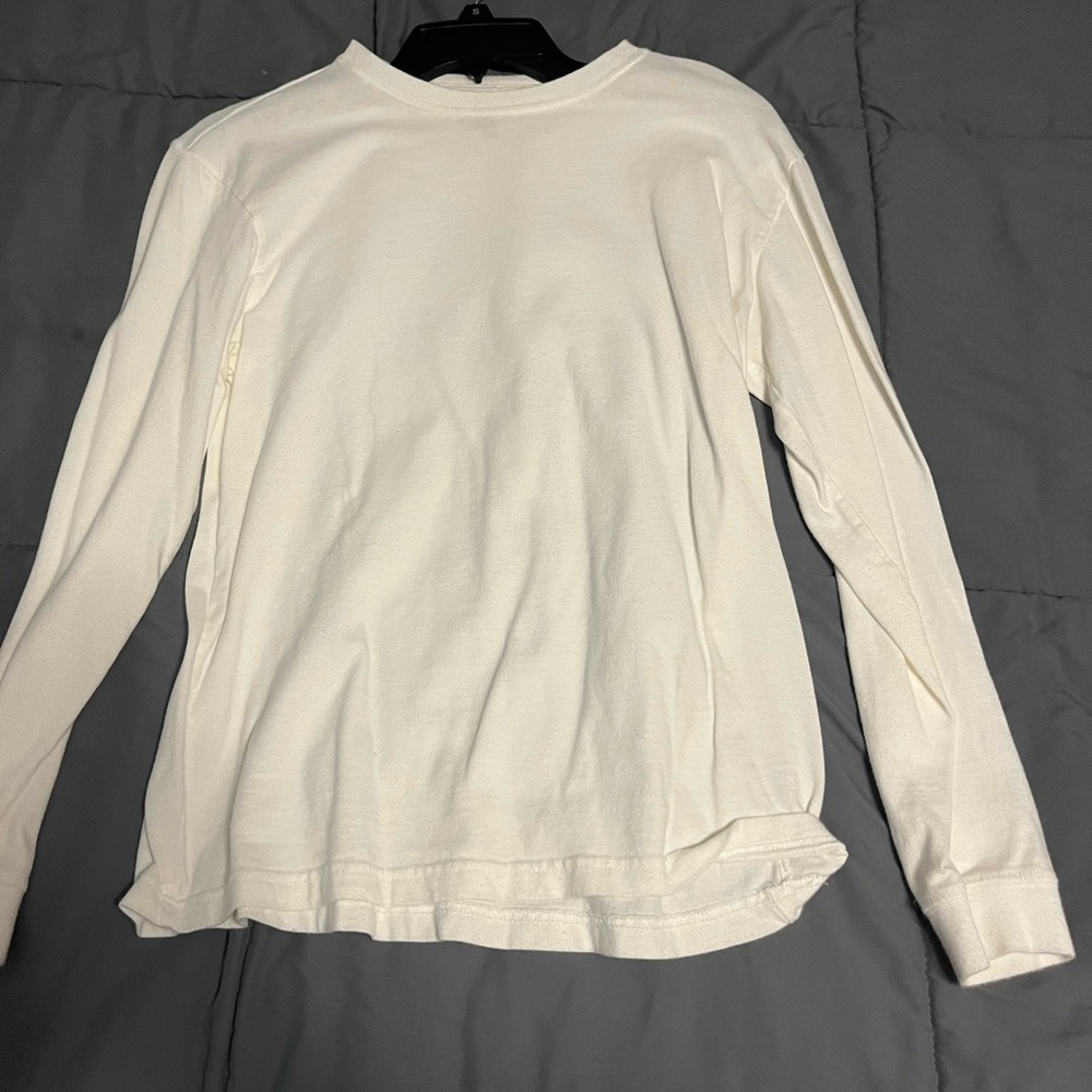 Old Navy, white long sleeve